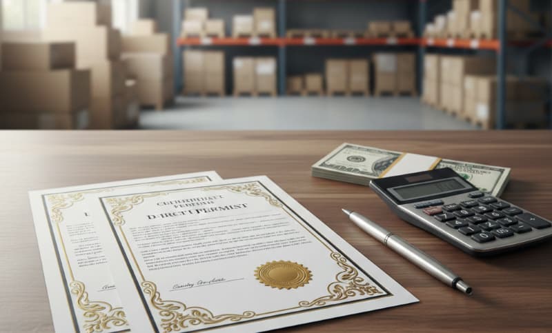 Resale Certificate vs Sales Tax Permit: Cómo comprar inventario sin pagar impuestos